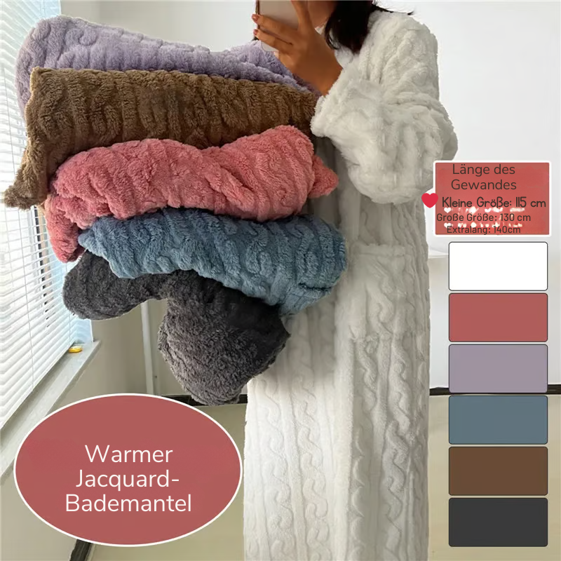 Winterkleidung Aus Korallenrotem Samt