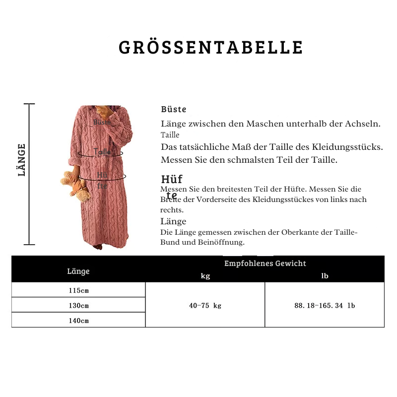 Winterkleidung Aus Korallenrotem Samt